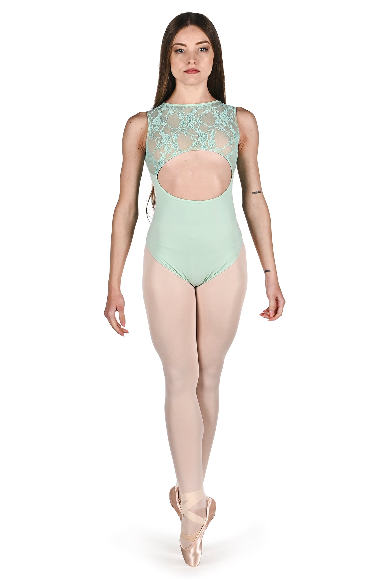 Justaucorp danse Mint Blossom B6736